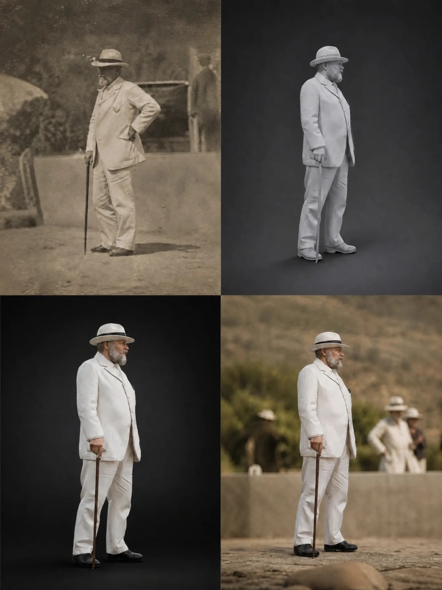 De una fotografía imperceptible al modelado 3D