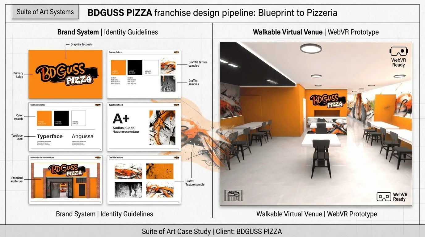 Imagen comercial escalable y posicionamiento retail gastronómico