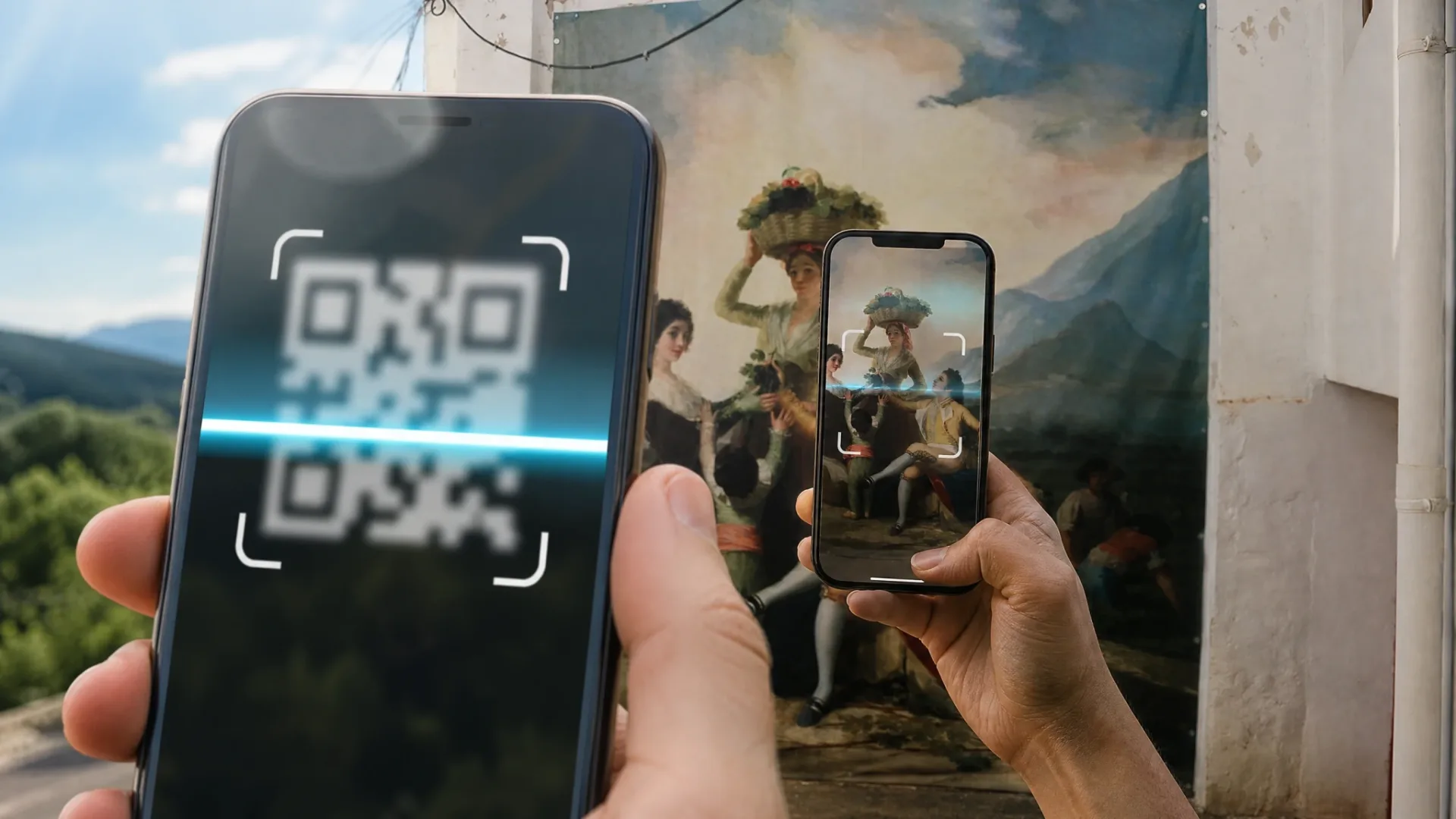 Realidad aumentada WebAR nativa por reconocimiento óptico